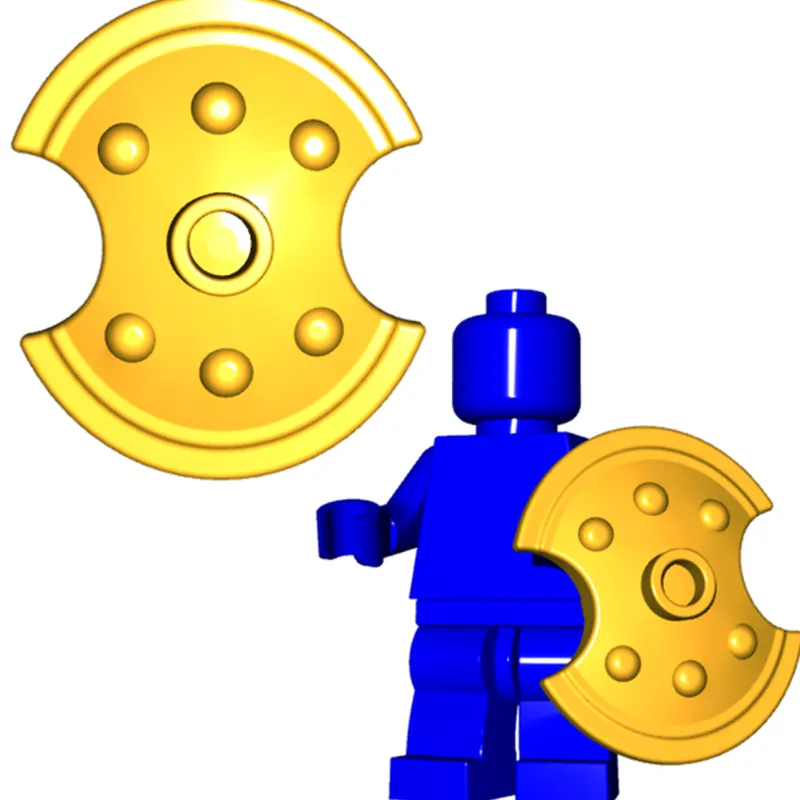 Brick Warriors>The Brick Show Shop Trojan Shield for your LEGO® Minifigures