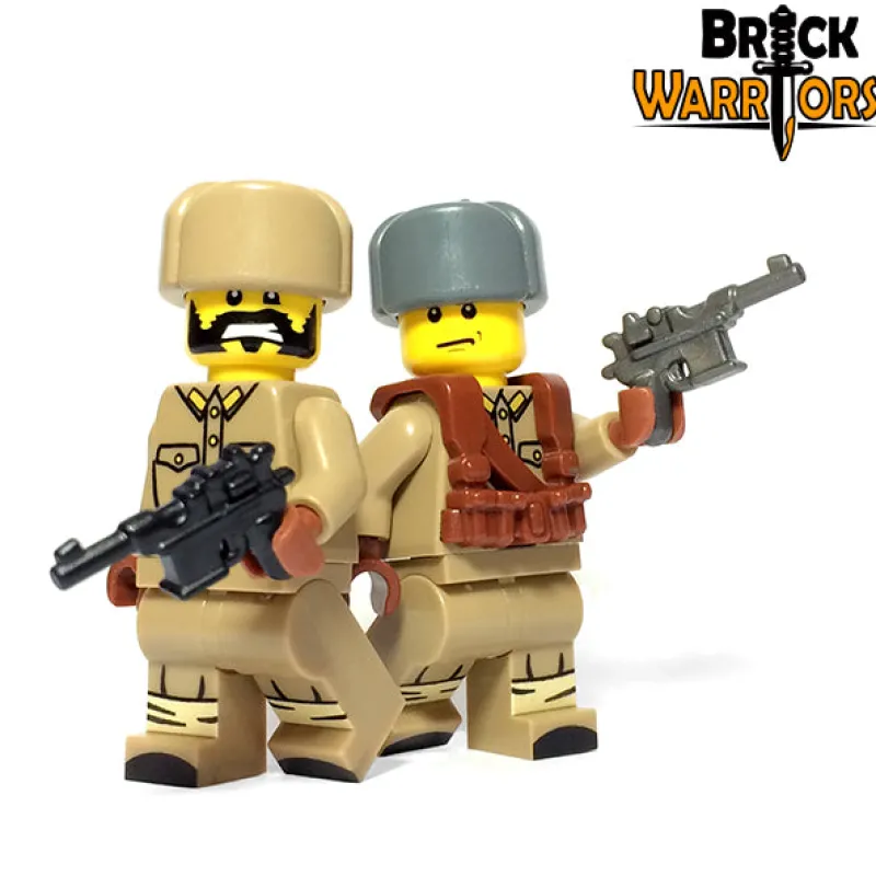 Brick Warriors>The Brick Show Shop Ushanka (Russian) - LEGO Minifigure Compatible (Brick Warriors)