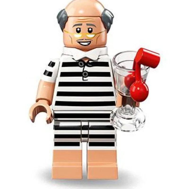 Collectible Minifigures>The Brick Show Shop Vacation Alfred - Series 2 LEGO Batman Movie Collectible Minifigure (2