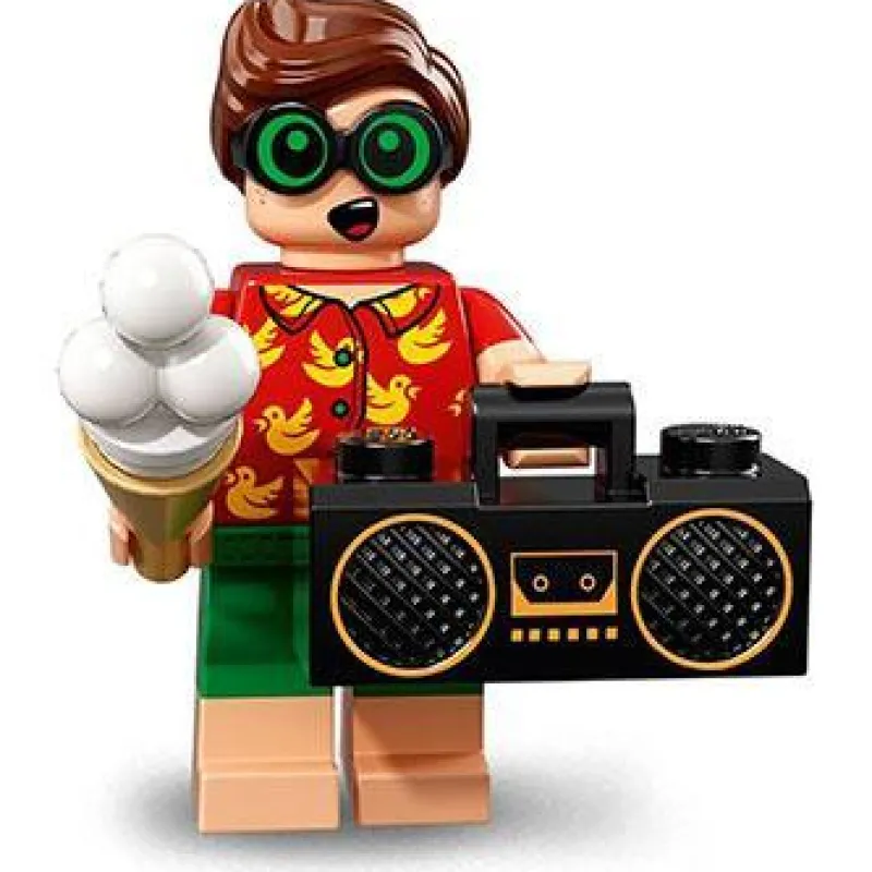 Collectible Minifigures>The Brick Show Shop Vacation Robin - Series 2 LEGO Batman Movie Collectible Minifigure (20