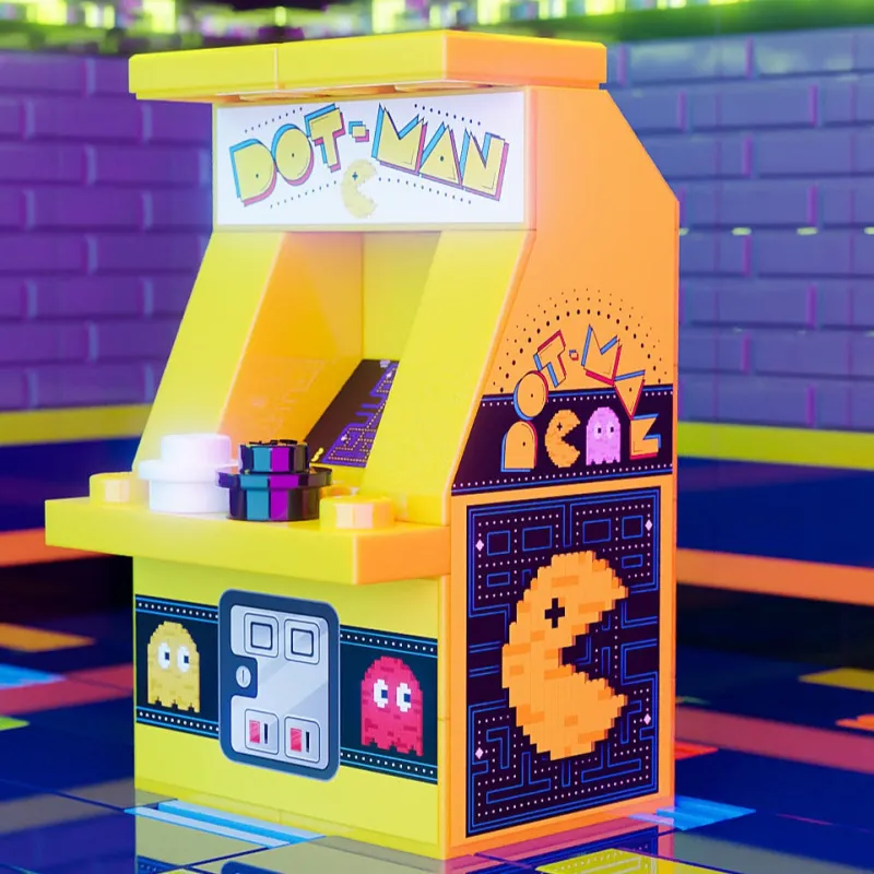 B3 Customs | Arcade>The Brick Show Shop VAULTED!! EXCLUSIVE B3 Customs Dot-Man Arcade Machine