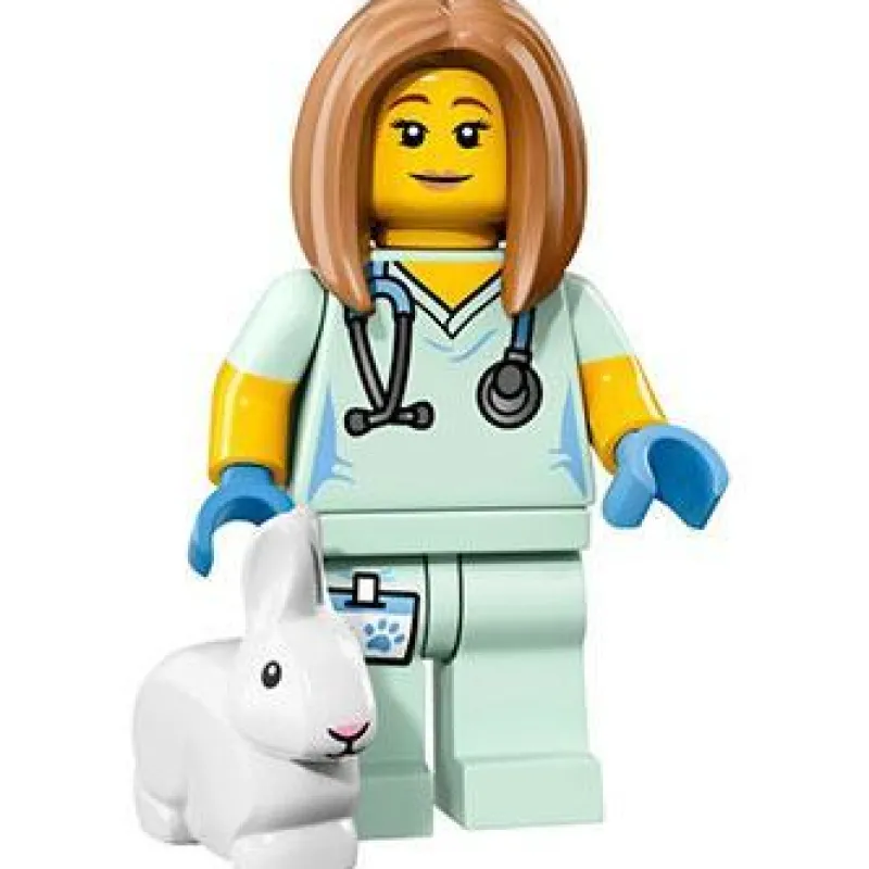 Collectible Minifigures>The Brick Show Shop Veterinarian - Series 17 LEGO Collectible Minifigure (2017)