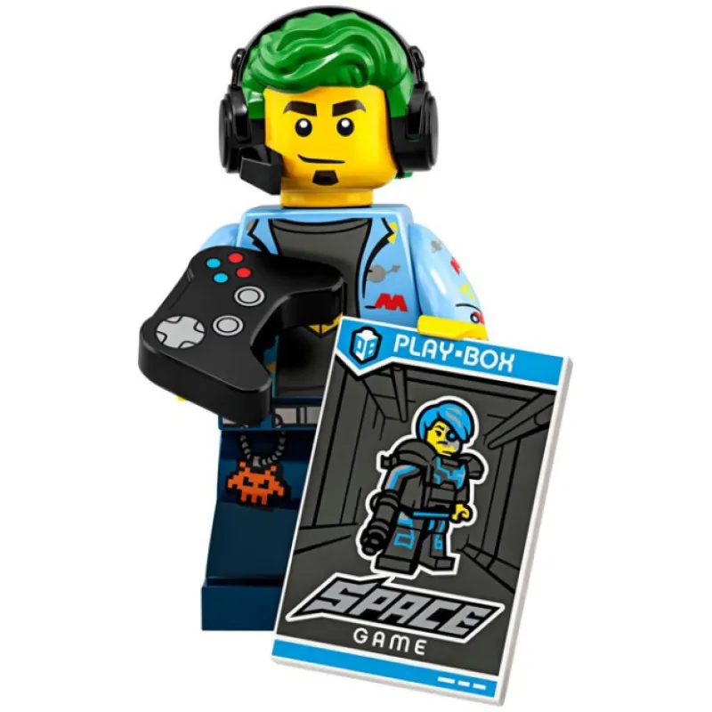 Collectible Minifigures>The Brick Show Shop Video Game Champ - LEGO Series 19 Collectible Minifigure