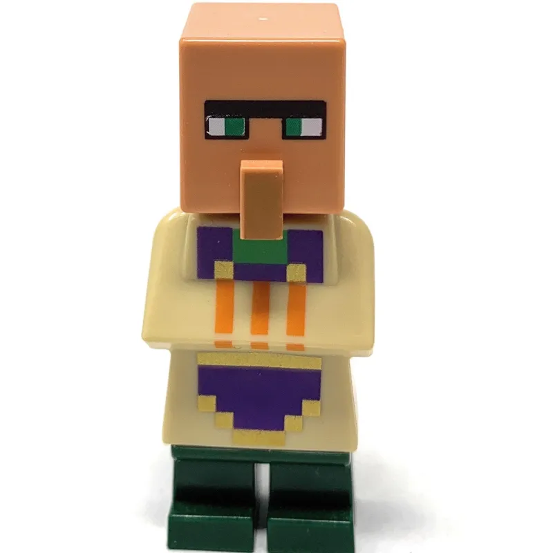 Minecraft>The Brick Show Shop Villager (Blacksmith) - LEGO Minecraft Minifigure (2020)