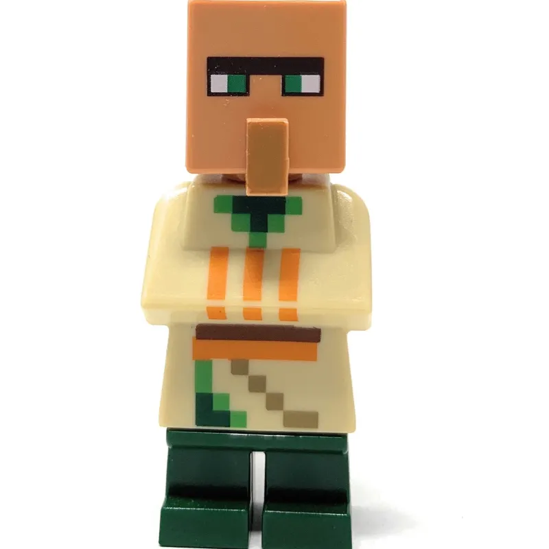 Minecraft>The Brick Show Shop Villager (Farmer) - LEGO Minecraft Minifigure (2020)