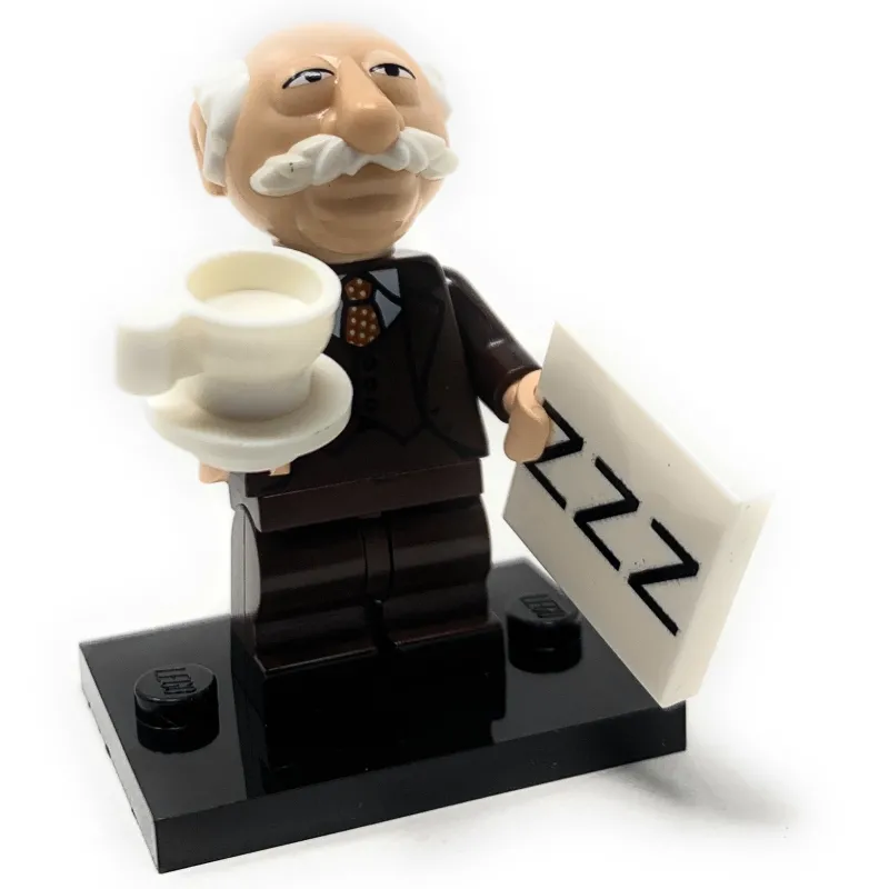 Disney | Collectible Minifigures>The Brick Show Shop Waldorf - LEGO Muppets / Disney Collectible Minifigure (2022)