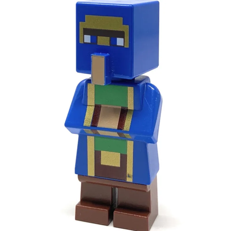 Minecraft>The Brick Show Shop Wandering Trader - LEGO Minecraft Minifigure (2020)