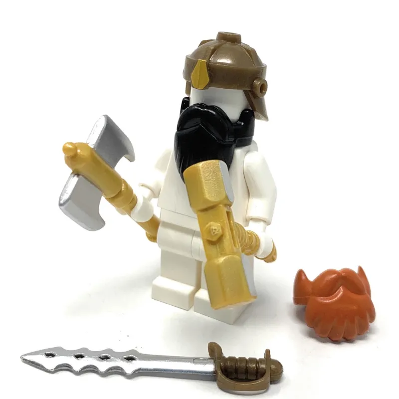Brick Forge>The Brick Show Shop Weaponsmith - Dwarf Warrior Minifig Pack - BrickForge