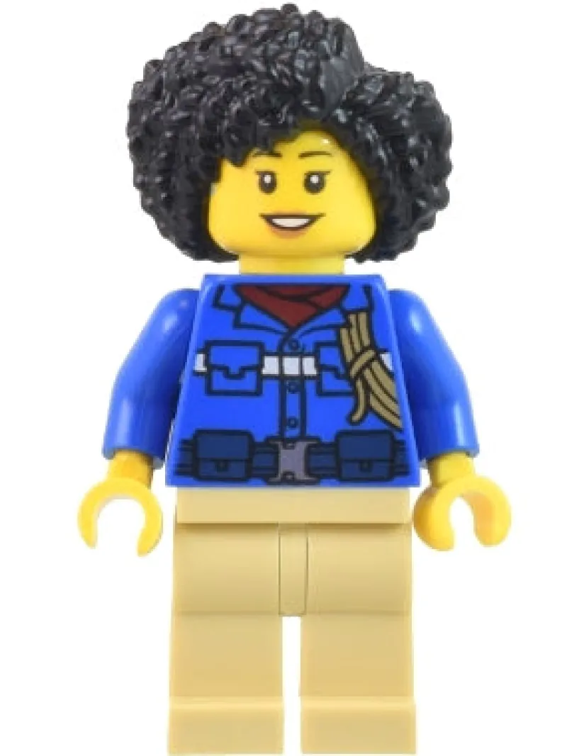 City>The Brick Show Shop Wildlife Rescue Ranger (Female) LEGO City Minifigure (2022)