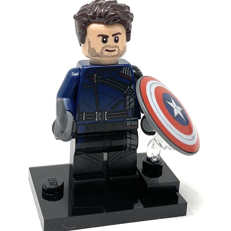Collectible Minifigures>The Brick Show Shop Winter Soldier - LEGO Marvel Collectible Minifigure (Series 1) (2021)