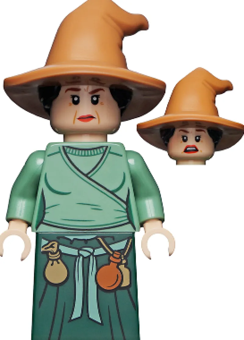 Harry Potter>The Brick Show Shop Wizard (Wizarding World Female) - LEGO Harry Potter Minifigure (2021)