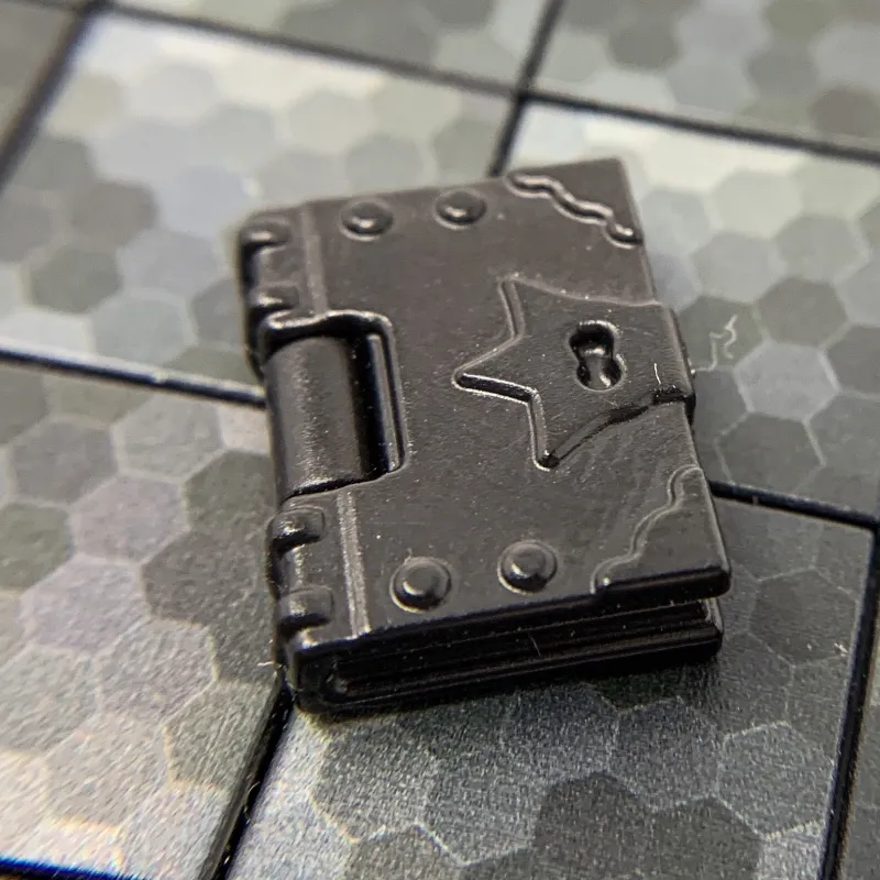 Brick Warriors>The Brick Show Shop Wizard's Spellbook, Brick Warriors - LEGO Minifigure Compatible