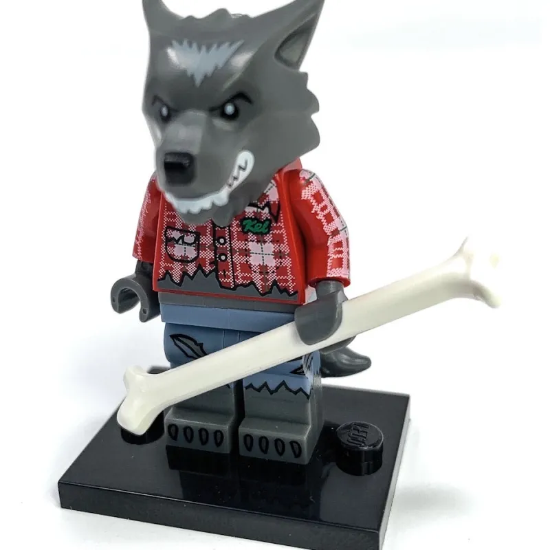 Collectible Minifigures>The Brick Show Shop Wolf Guy - LEGO Series 14 Collectible Minifigure