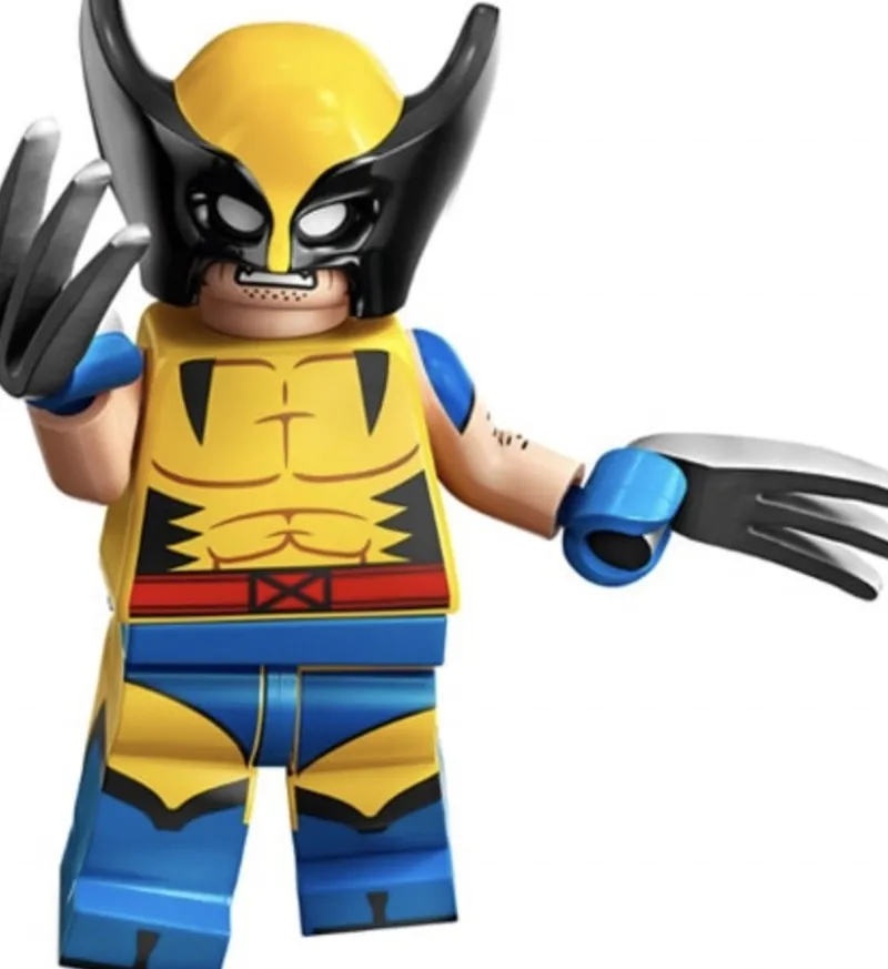 Collectible Minifigures>The Brick Show Shop Wolverine - LEGO Marvel Collectible Minifigure 71039 (Series 2) (2023)