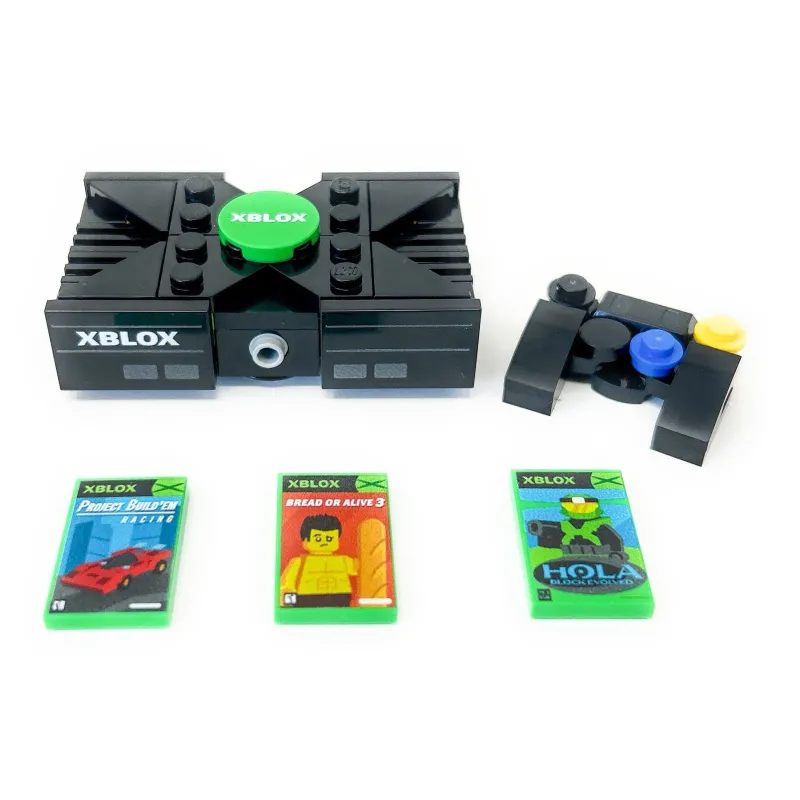 B3 Customs | Lego Classic Sets>The Brick Show Shop XBLOX 2001 - Custom Classic Video Game Console Set made with LEGO part