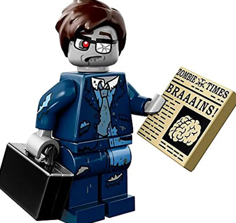 Collectible Minifigures>The Brick Show Shop Zombie Businessman - LEGO Series 14 Collectible Minifigure